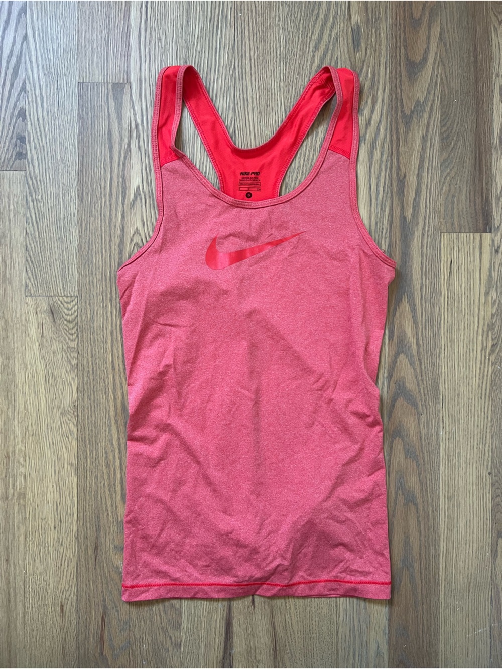 Nike Women’s Coral Red Racerback Tank Top